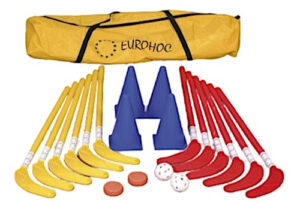 Reydon hockeyset junior 75 cm rood/geel/blauw 20 delig 415135