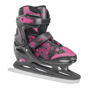 Roces Jokey Ice 3.0 verstelbare schaatsen zwart/roze maat 30 33 1023830