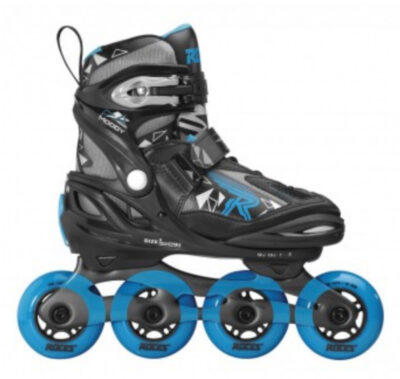 Roces inline skates Moody Tif 82A zwart/blauw maat 30 35 386011