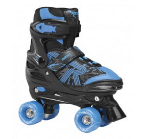 Roces quaddy 3.0 rolschaatsen zwart/blauw 38 41 386144