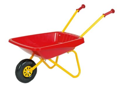 Rolly Toys Kunststof Kinderkruiwagen met Metalen frame Rood 176641