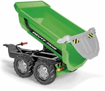 Rolly Toys aanhanger RollyHalfpipe Deutz Fahr 89 x 45 cm groen 176280