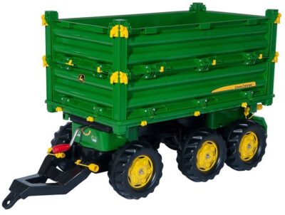 Rolly Toys aanhanger RollyMulti trailer John Deere 113 cm groen 176316