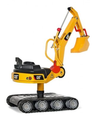 Rolly Toys graafmachine RollyDigger XL Cat 96 cm staal geel 177140