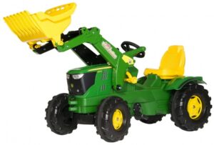 Rolly Toys traptractor RollyFarmtrac John Deere 6210 R groen 177461