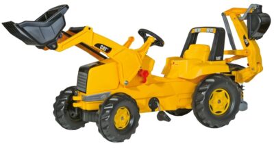 Rolly Toys traptractor RollyJunior Cat geel 177510