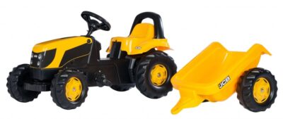 Rolly Toys traptractor RollyKid JCB junior geel 176089