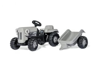 Rolly Toys traptractor RollyKid Litlle Grey Fergie junior grijs 176097