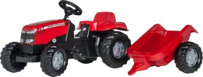 Rolly Toys traptractor RollyKid Massey Ferguson junior rood 176075