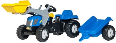 Rolly Toys traptractor RollyKid NH T7040 junior blauw 176133