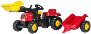 Rolly Toys traptractor RollyKid X junior rood 176104