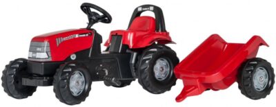 Rolly Toys traptractor met aanhanger RollyKid Case 1170 CVX 176077