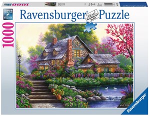 Romantische Cottage Puzzel (1000 stukjes) 26935925575