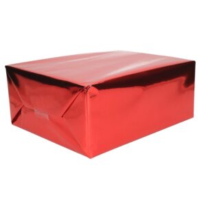 Rood cadeaupapier metallic 10090736