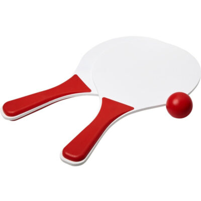 Rood/witte beachball set buitenspeelgoed 10222960