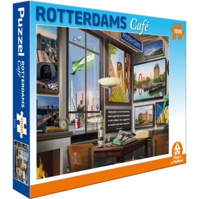 Rotterdams Café Puzzel 1000 Stukjes 3749553