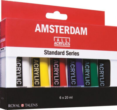 Royal Talens acrylverf Amsterdam junior 20 ml 6 kleuren 505142