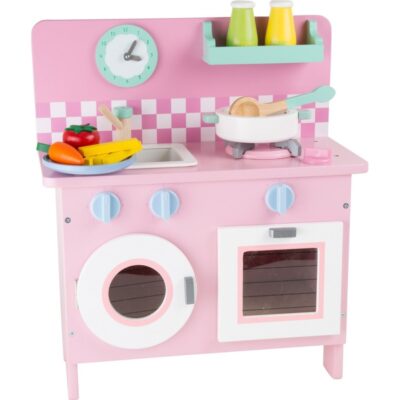 Roze keuken voor meiden 40 x 20 x 45 cm 10043188