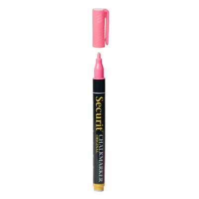 Roze krijtstift ronde punt 1-2 mm 10120556