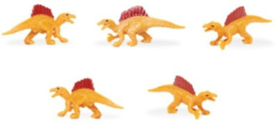 Safari speelgoedfiguren Spinosaurus junior lichtbruin 192 stuks 550631