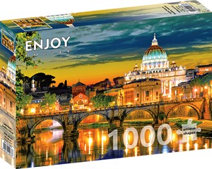 Saint Peter's Basilica - Vatican Puzzel (1000 stukjes) 37463141161