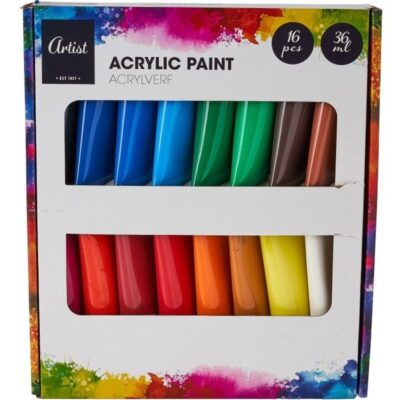 Schilderij knutselen acryl verf tubes 10176736