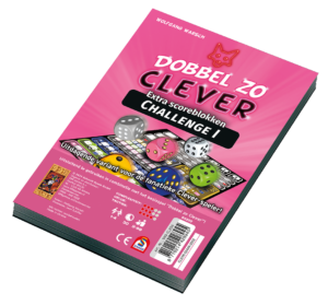 Scoreblokken Dobbel zo Clever Challenge - Dobbelspel 13450