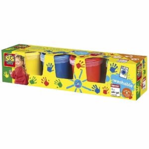 Ses Vingerverf 4kleuren van 150ml 10098863