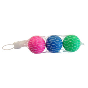 Set van 3x stuks gekleurde beachball ballen 5 cm 10288738