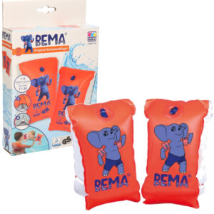 Set van 4x stuks bema opblaasbare zwembandjes 1-6 jaar/tot 30 kg voor kinderen 10222854