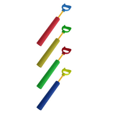 Set van 4x waterpistool van foam met handvat 40 cm 10212653