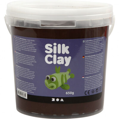 Silk Clay Silk Clay bruin boetseermateriaal 650 gr 1 stuk 374839