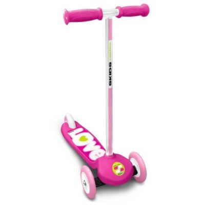 Skids Control 3 wiel Kinderstep Voetrem Meisjes Roze 286906