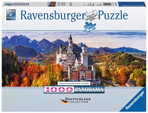 Slot Neuschwanstein Panorama Puzzel (1000 stukjes) 31545651897