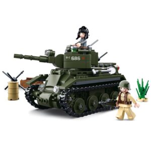 Sluban WWII - Russian light Tank (M38-B0686) 33155