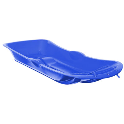 Sneeuw slee voor kinderen - 92 cm - Kunststof - Blauw 10365920