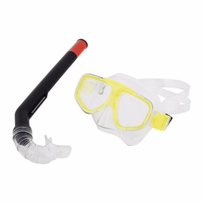 Snorkelset geel voor juniors 10088987