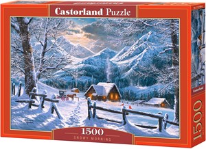 Snowy Morning Puzzel (1500 stukjes) 33812527151