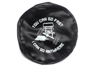 Spare Tire Cover - You Can Go Fast Print voor 1.9" banden 26224