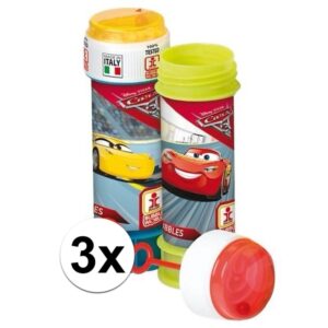 Speel bellenblaas van Cars 3 stuks 10100947