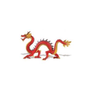 Speeldier chinese draak van plastic 19 cm 10055711