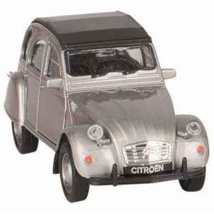 Speelgoed Citroen 2CV zilver dicht 1:36 10093189