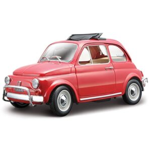 Speelgoed auto Fiat 500 1968 rood 1:24 10109671