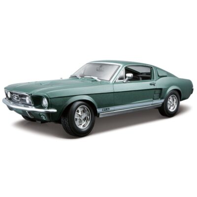 Speelgoed auto Ford Mustang groen 1:18 10108088