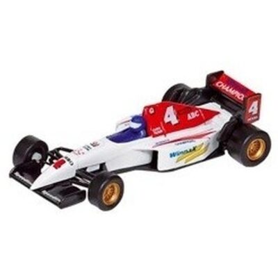 Speelgoed auto Formule 1 wagen wit 10 cm 10151469