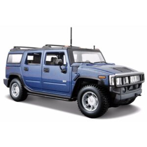 Speelgoed auto Hummer H2 blauw 1:24 10095061