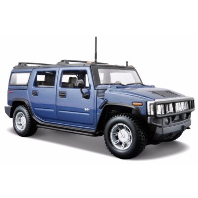 Speelgoed auto Hummer H2 blauw 1:24 10095061