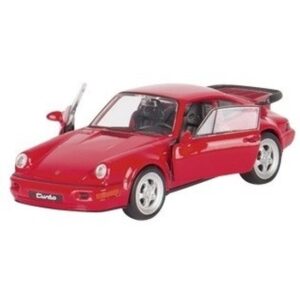 Speelgoed auto Porsche 964 Carrera rood 1:34 10151454