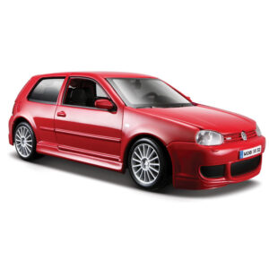 Speelgoed auto Volkswagen Golf 4 R32 rood 1:24 10181597