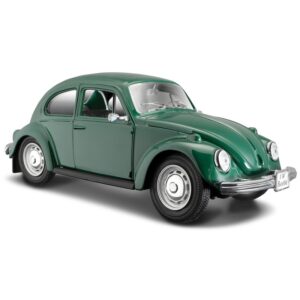 Speelgoed auto Volkswagen Kever groen 1:24 10106432